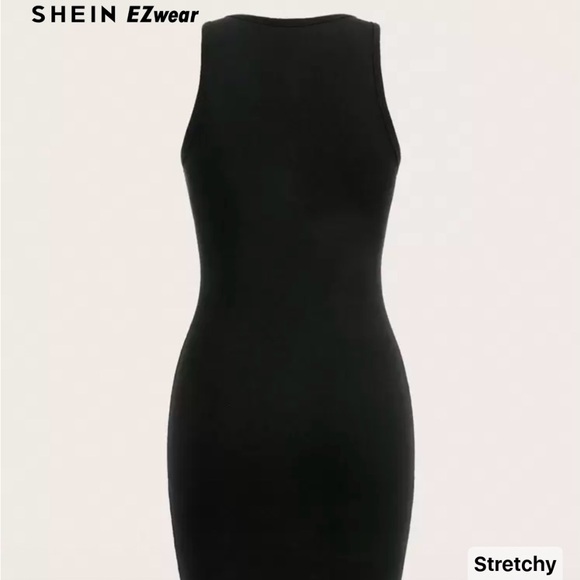 Brown & Black Sleeveless Summer Dress - Picture 3 of 7